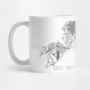 Big Sky Resort 3D Mug